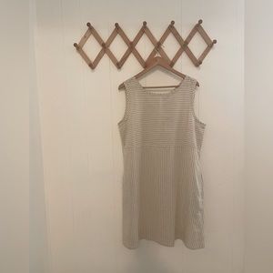NWT Striped Eileen fisher dress with pockets